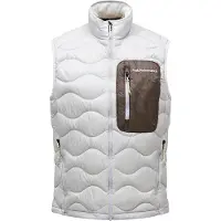 Peak Performance Helium Utility Down Vest Gilet in piumino Uomo (S, grigio)