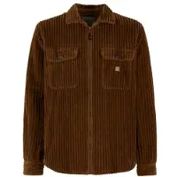 E9 Salvo Camicia Uomo (XL, marrone)