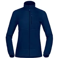 Norrøna Women's Falketind Warm1 Active Jacket Giacca in pile Donna (L, blu)