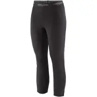 Patagonia Women's Capilene Thermal Weight Boot-Length Intimo sintetico Donna (S, nero)