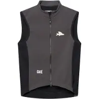 CafÉ Du Cycliste Sibille Gilet da ciclismo Uomo (XXL, grigio)