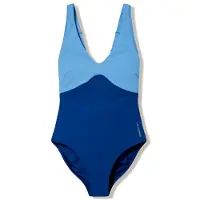 Speedo Women's Sculpture Butterfly Back Swimsuit Costume intero Donna (42, blu)
