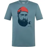 Super.natural Sailor Tee Maglia merino Uomo (XXL, turchese)