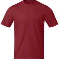 Norrøna /29 Cotton Activity Embroidery T-shirt Uomo (L, rosso)