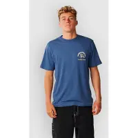 Rip Curl Shaper Address Tee Update T-shirt Uomo (S, blu)