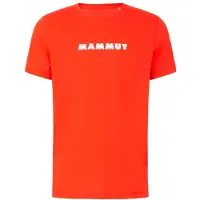 Mammut Core T-Shirt Logo T-shirt Uomo (XXL, rosso)
