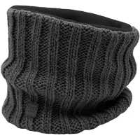 Maximo Kid's Tube Rippe Sciarpa a tubo Bambini (One Size, nero)