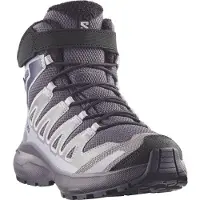 Salomon Kid's XA Pro Winter Mid Waterproof Scarpe invernali Bambini (32, grigio)