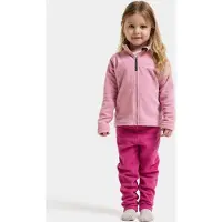 Didriksons Kid's Monte Full-Zip 10 Giacca in pile Bambini (110, fuchsia)