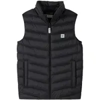 Reima Kid's Fiskari Down Vest Gilet in piumino Bambini (104, nero)