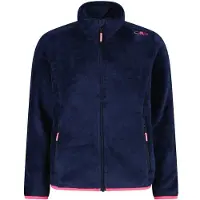 CMP Girl's Jacket Highloft 38P1465 Giacca in pile Bambini (140, blu)