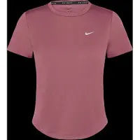 Nike Women's Tempo Dri-Fit Short-Sleeve Running Top Maglia da corsa Donna (M, rosso)
