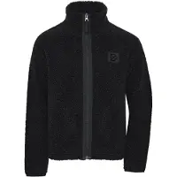 Didriksons Kid's Zir Full-Zip Giacca in pile Bambini (140, nero)