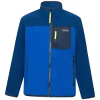 Regatta Junior Frankie Warm Fleece Giacca in pile Bambini (11-12 Years, blu)