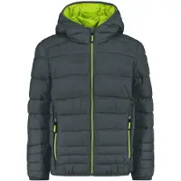 CMP Kid's Jacket Fix Hood 34Z3294 Giacca sintetica Bambini (164, nero)