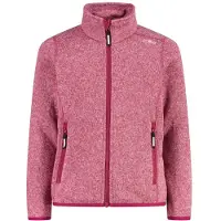 CMP Girl's Jacket Jacquard Knitted Giacca in pile Bambini (152, fuchsia)