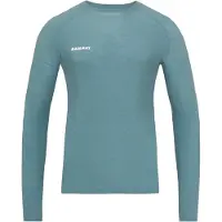 Mammut Tree Wool Thermal FL Longsleeve Maglia funzionale Uomo (XXL, turchese)