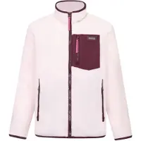 Regatta Junior Frankie Warm Fleece Giacca in pile Bambini (7-8 Years, bianco)