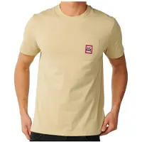 Rip Curl Streamline Pocket Badge Tee T-shirt Uomo (S, beige)