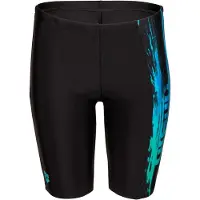 Arena Boy's Paint Swim Jammer Pantaloncino da bagno Bambini (128, nero)