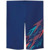 Speedo Kid's Medley Logo Jammmer Pantaloncino da bagno Bambini (128, blu)