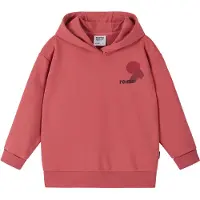 Reima Kid's Huppis Hoodie Felpa con cappuccio Bambini (134/140, rosso/fuchsia)