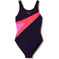 Speedo Kid's Hyperboom Butterfly Back Swimsuit Costume intero Bambini (116, blu)