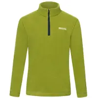 Regatta Kids' Hot Shot II Half Zip Fleece Giacca in pile Bambini (5-6 Years, olivia)
