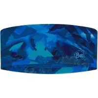Buff Kid's Ecostretch Headband Fascia sportiva per la fronte Bambini (One Size, blu)