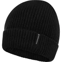 Didriksons Kid's Buz Beanie Berretto Bambini (54-56 cm, nero)