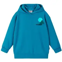 Reima Kid's Huppis Hoodie Felpa con cappuccio Bambini (158/164, blu)