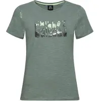 Chillaz Women's Valencia Nature Flow T-shirt Donna (40, turchese/olivia)