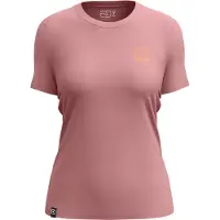 Ortovox Women's 185 Merino Mountain Badge TS Maglia merino Donna (L, rosa)