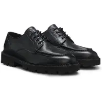 BOSS per uomo. 50573404 Scarpe in pelle Julyo Derb nere (41), Nero, Basso, Stringhe, Casual, Classico