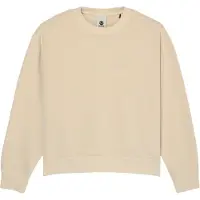 Element - Felpa a collo rotondo - Lowcase Pigment Crew W Oat Milk per Donne in Cotone - Taglia L - Beige
