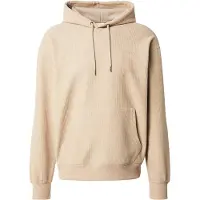 Element - Felpa con cappuccio in velluto - Lowcase Corduroy Hooded Sweatshirt Humus per Uomo in Poliestere Riciclato - Taglia XL - Beige