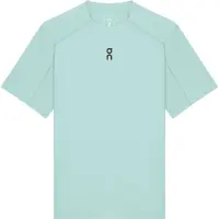 ON - T-shirt traspirante e con protezione UV - Trail-T Solar Flurry per Uomo in Poliestere Riciclato - Taglia L - Blu