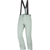 Salomon - Pantaloni da sci impermeabili e termici - Edge Pant M Wrought Iron in Pelle - Taglia M - Bianco