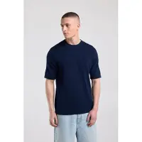 America Today Kello Dark Blue Taglia: S | Magliette basic Outlet | Uomo | Blu