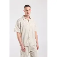 America Today Ido White/grey Taglia: S | Camicie Casual Outlet | Uomo | Bianco