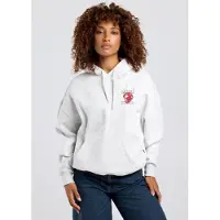 America Today Sunni Light Grey Melange Taglia: L | Felpe con cappuccio Outlet | Donna | Grigio