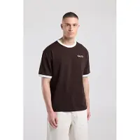 America Today Edis Mud Taglia: XS | Magliette basic Outlet | Uomo