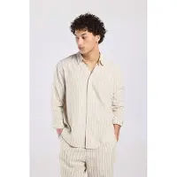 America Today Han White/grey Taglia: XXL | Camicie Casual Outlet | Uomo | Bianco