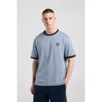 America Today Edis Washed Blue Taglia: XXL | Magliette basic Outlet | Uomo | Blu