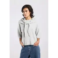 America Today Kemmy Light Grey Melange Taglia: XS | Maglioni a maglia Outlet | Donna | Grigio