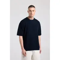 America Today Edison Dark Blue Taglia: M | Magliette basic Outlet | Uomo | Blu