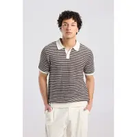 America Today Kenneth Brown/white Taglia: M | Polo Outlet | Uomo | Marrone