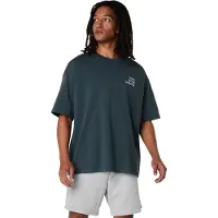 Asics Runner Message Graphic Relaxed Tee Maglia da corsa Uomo (M, blu)