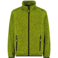 CMP Boy's Jacket Jacquard Knitted Giacca in pile Bambini (164, olivia)
