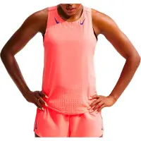 Nike Running - Canottiera leggera e ultra-traspirante - W Aeroswift Dri-Fit ADV Singlet Atomic Pink Old Royal per Donne in Pelle - Taglia M - Rosa